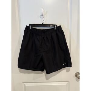 Nike Shorts Mens XL Black Lined Athletic Running Gym Training 7" Inseam